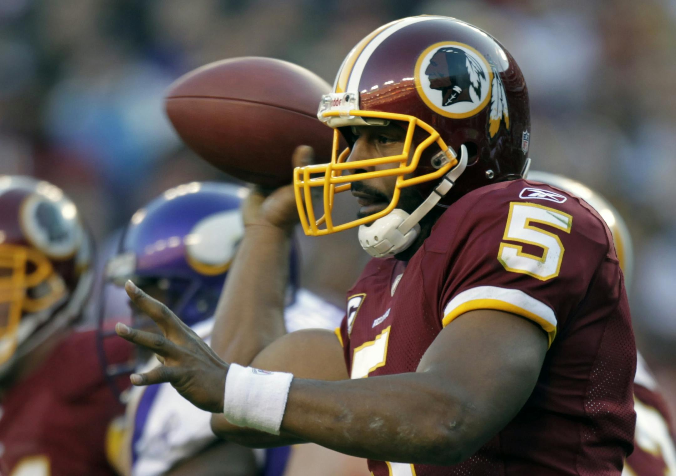 Redskins quarterback Donovan McNabb