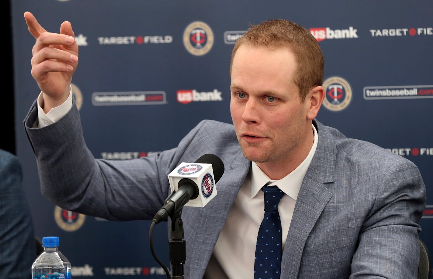 Former Minnesota Twins player Justin Morneau