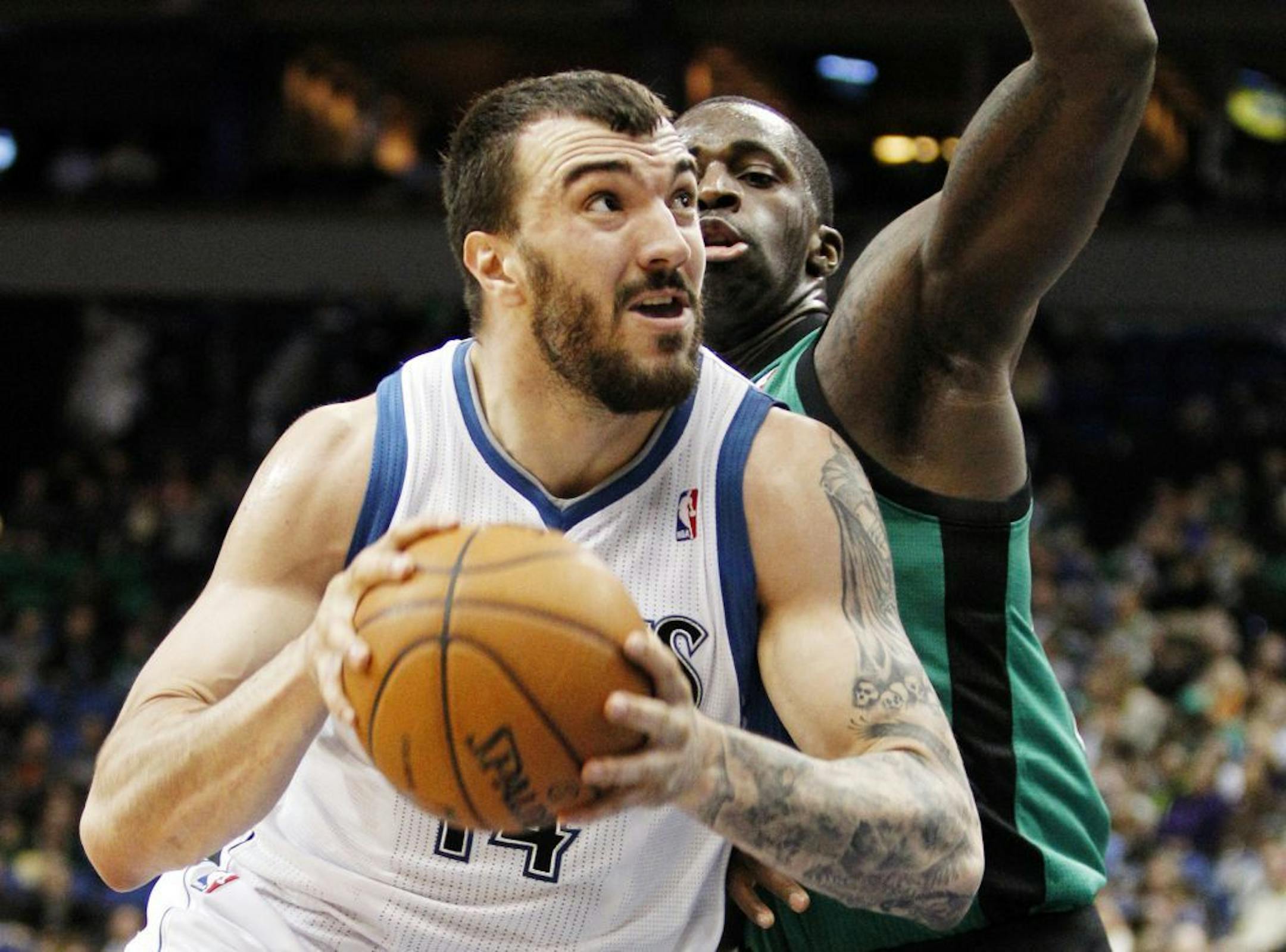 Flip Saunders, the president of basketball operations for the Timberwolves, believes it's just a matter of time before the team re-signs 6-11 center Nikola Pekovic.