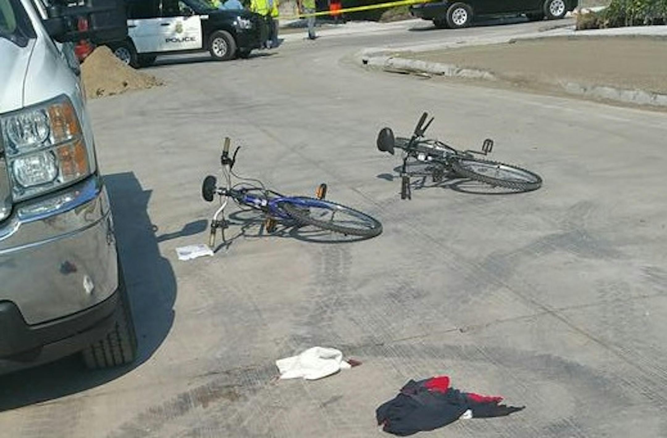 Shooting scene near 26th and Logan Avenues on Wednesday in north Minneapolis.