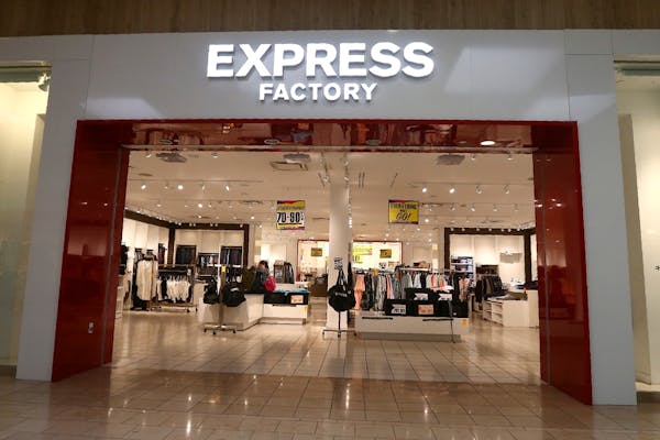 FILE - A storefront of Express, Inc. a fashion apparel retailer, shown Wednesday, Jan. 22, 2020, in Paradise Valley, Ariz. Express Inc. has filed for 