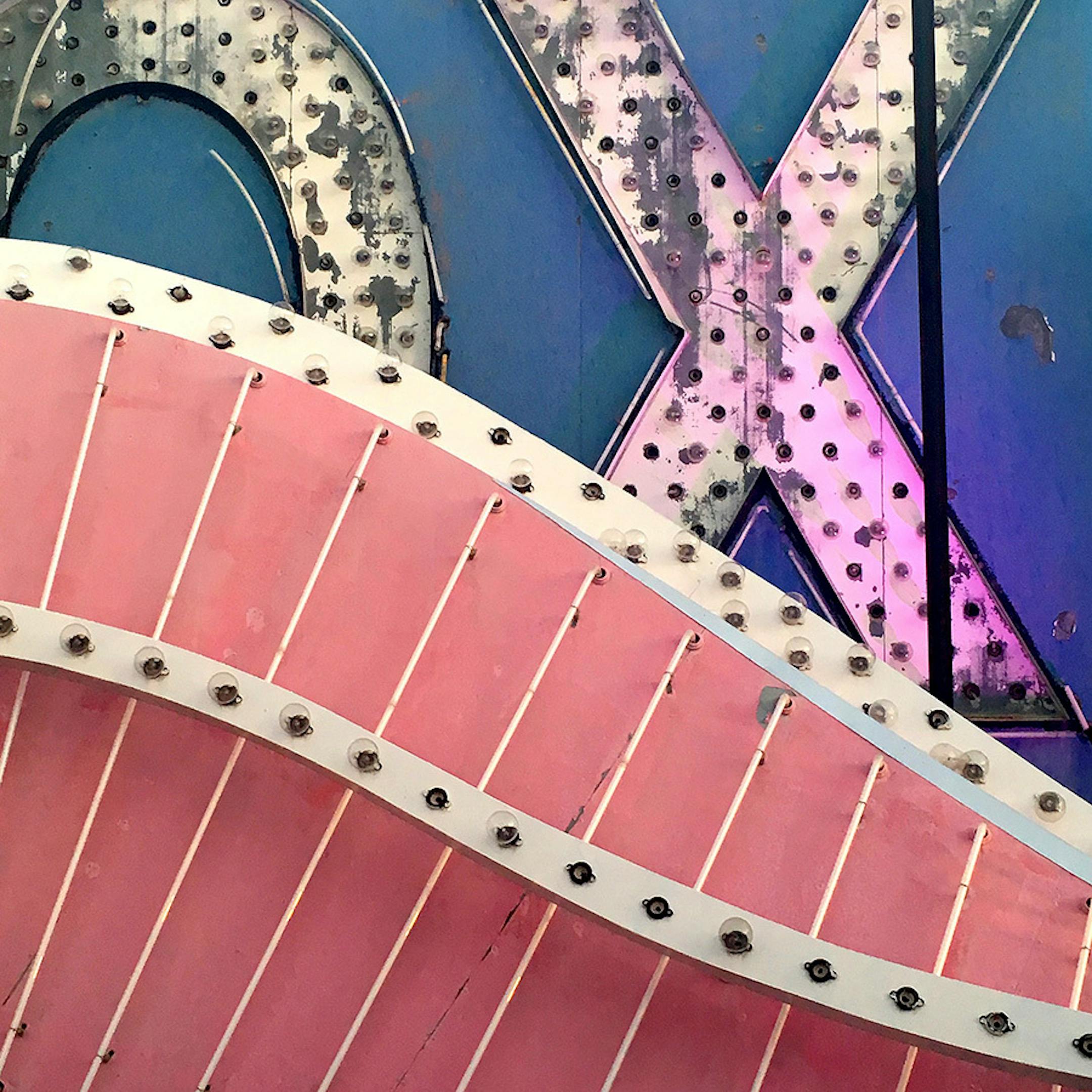 "A relic at the Neon Boneyard."