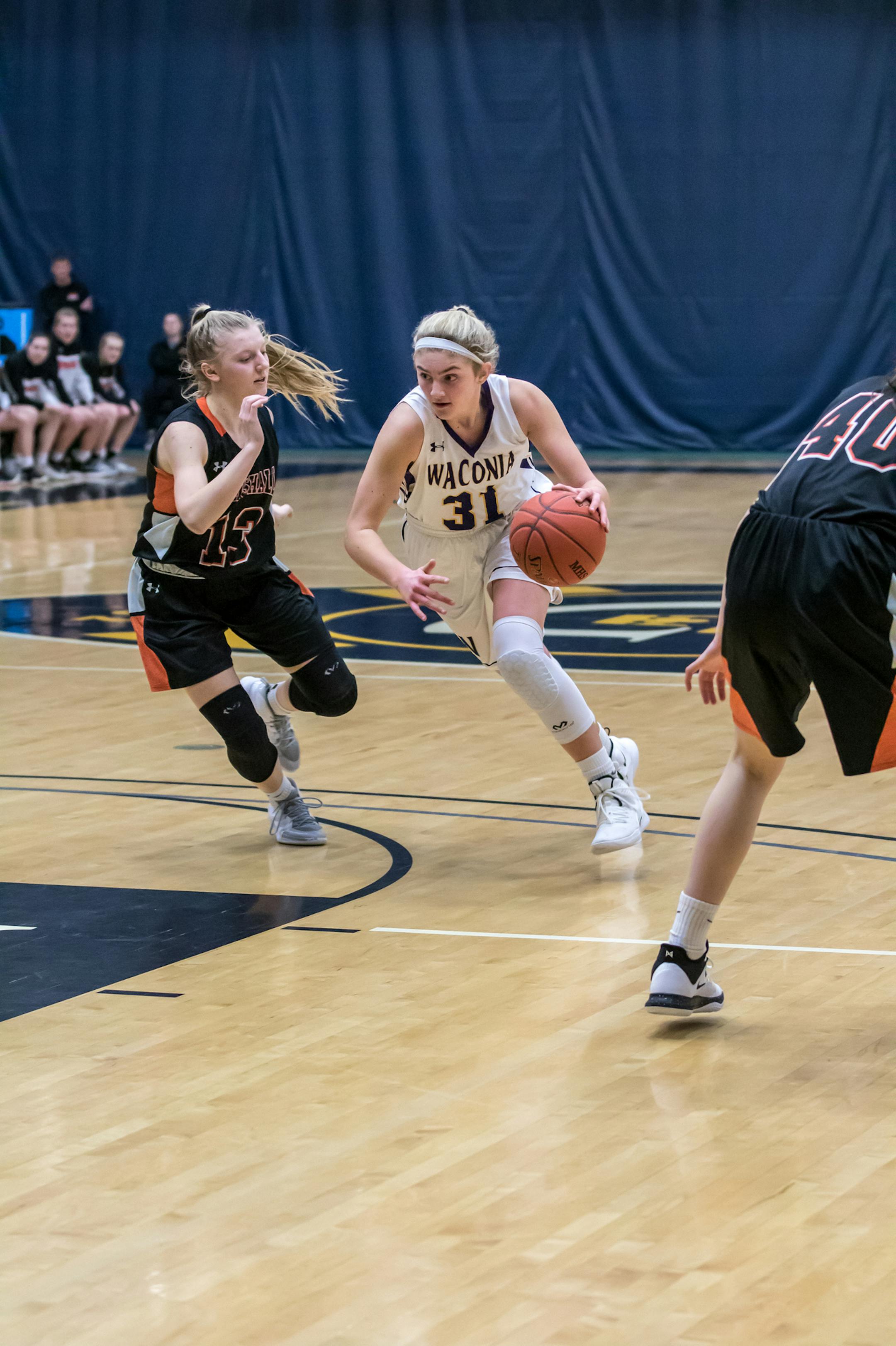 Waconia junior forward Addy Salzer. Photo credit Roxanne Kuerschner