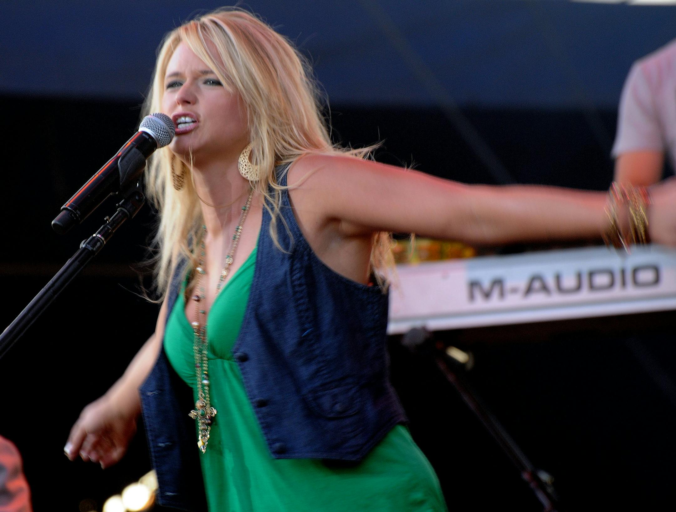 Miranda Lambert, rising country star performed at the State Fair Grandstand on Monday 08/25/2008