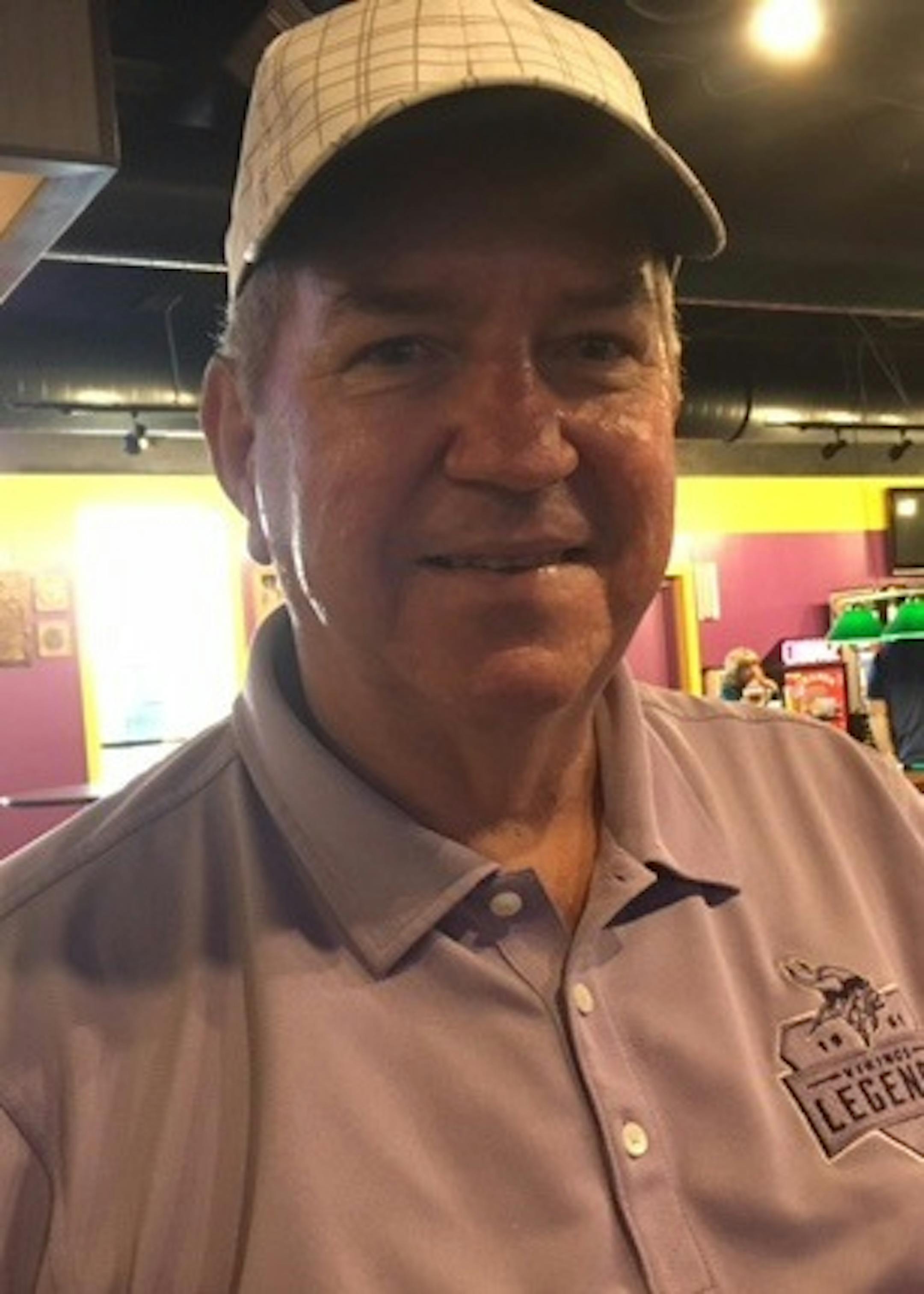 Tommy Kramer on Thursday. Photo/Michael Rand