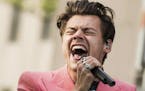 Harry Styles performs on NBC's "Today" show at Rockefeller Plaza on Tuesday, May 9, 2017, in New York. (Photo by Charles Sykes/Invision/AP)