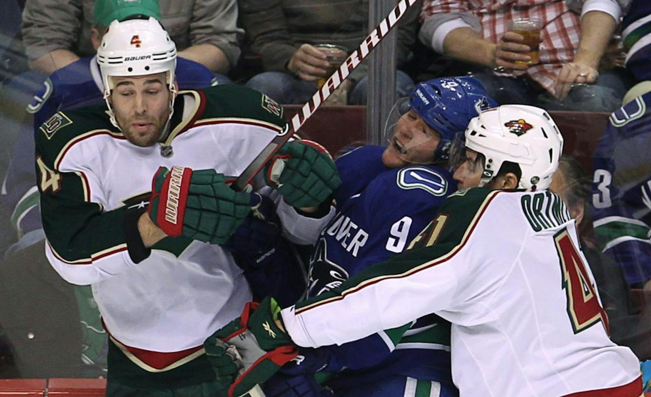 Clayton Stoner, left