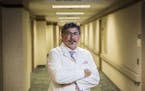 Dr. Eduardo Col&#xdb;n is the new chair of the psychiatry department at Hennepin County Medical Center in Minneapolis. Photographed at HCMC on Monday,
