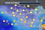 Misleading Sun Saturday With Highs Only In The Teens