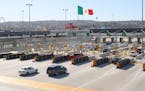 The border crossing from San Diego to Tijuana, part of Phase 3 of the San Ysidro Expansion Project. (Alexandra Mendoza/San Diego Union-Tribune/TNS)