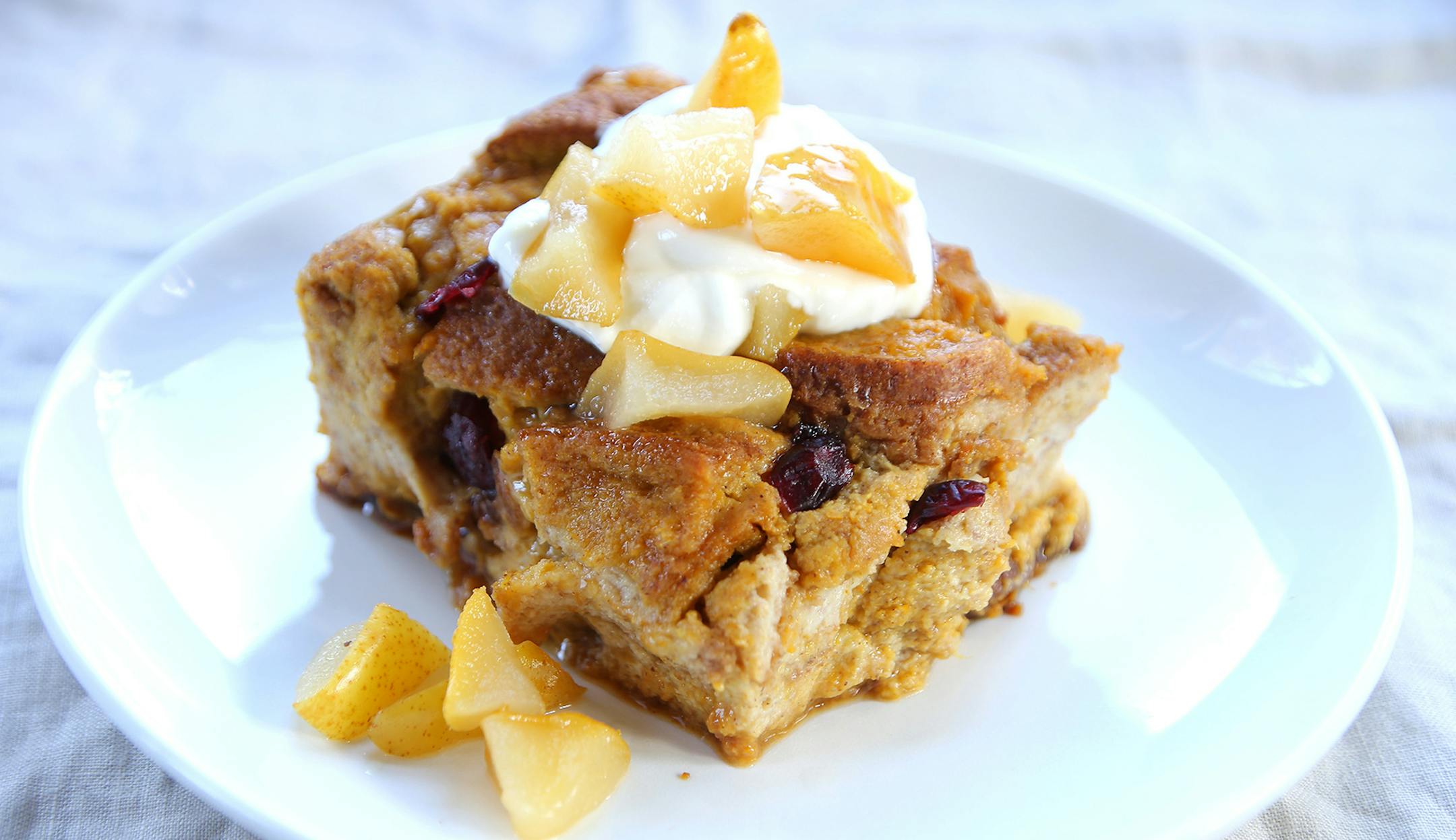 Pumpkin Cranberry Breakfast Bake.