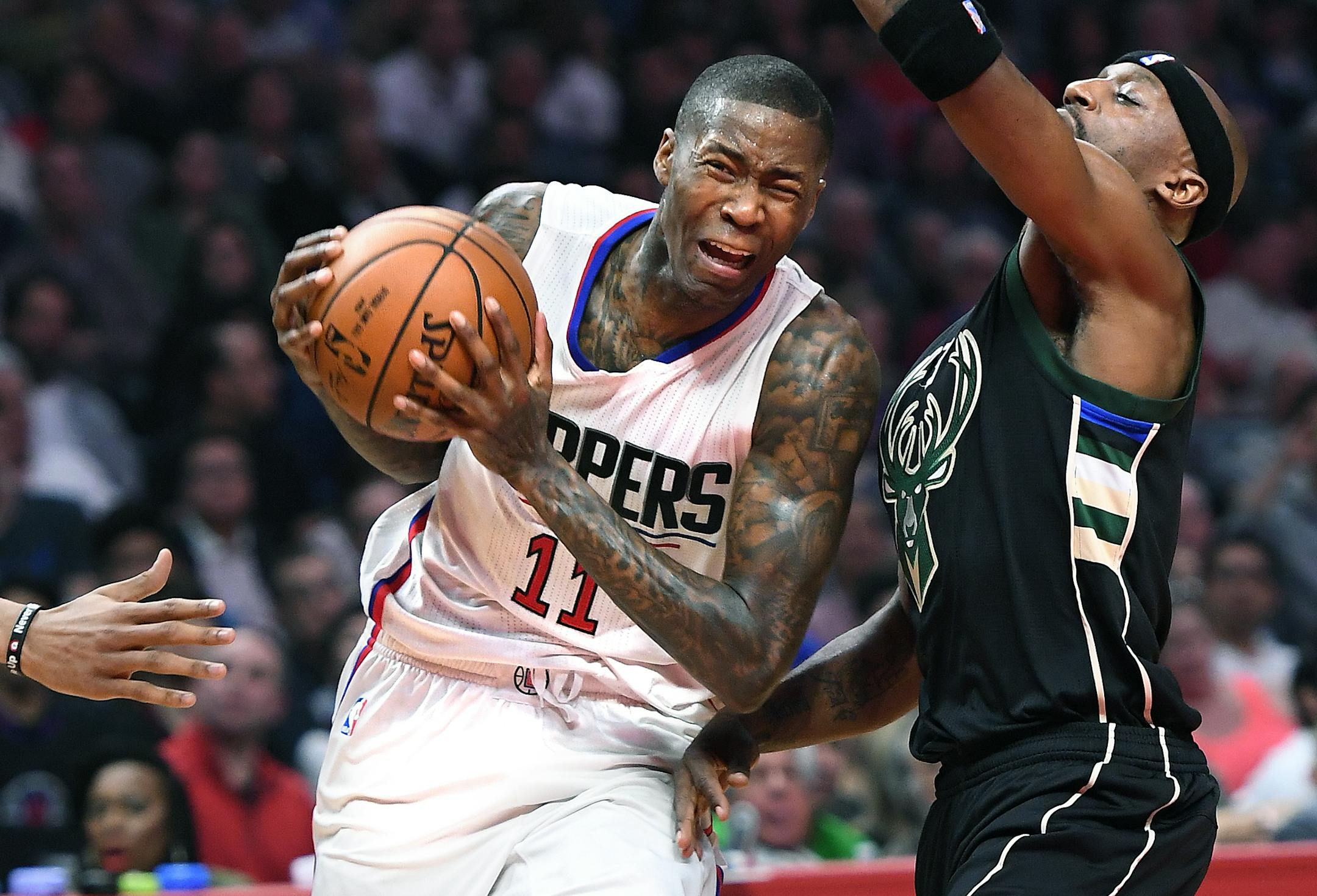 Jamal Crawford (11), now with the Wolves after playing for the Clippers last season, has had 18 coaches in 18 years in the NBA.