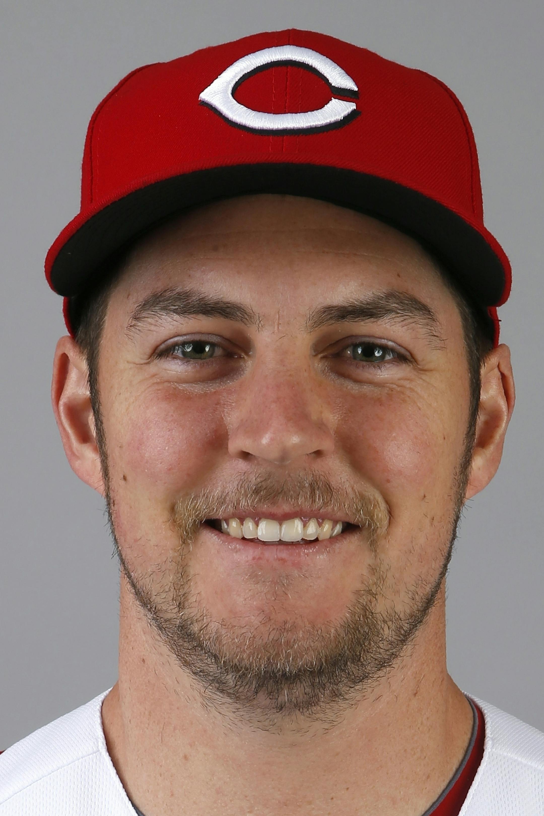 FILE - In this February 2020 file photo, Cincinnati Reds pitcher Trevor Bauer poses for a photo during baseball spring training in Goodyear, Ariz. Bauer won the NL Cy Young Award on Wednesday night, Nov. 11, 2020. (AP Photo/Ross D. Franklin, File)