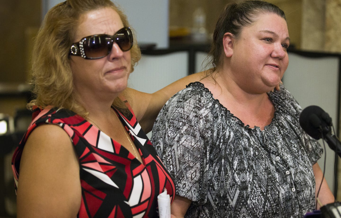 Jennifer Cleven (Todd's girlfriend) and Kim Higgins (Todd's Cousin) speak to the media after a Ramsey County jury has convicted a Neal Zumberge of first-degree murder in the shooting death last year of Todd Stevens after a bitter, yearslong feud. ] Jurors also found Neal Zumberge, 58, guilty of three related charges &#xf3; attempted first-degree murder, second-degree murder with intent and attempted second-degree murder with intent &#xf3; in the May 2014 shootings of Todd Stevens, and Stevens&#x