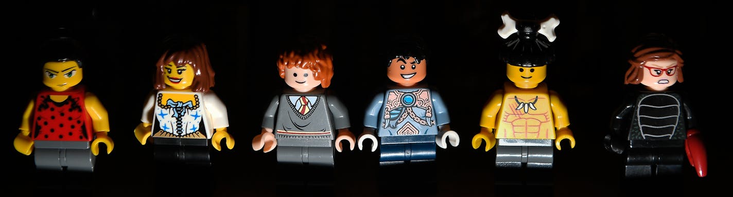 Lego figurines of Roy Cook's.