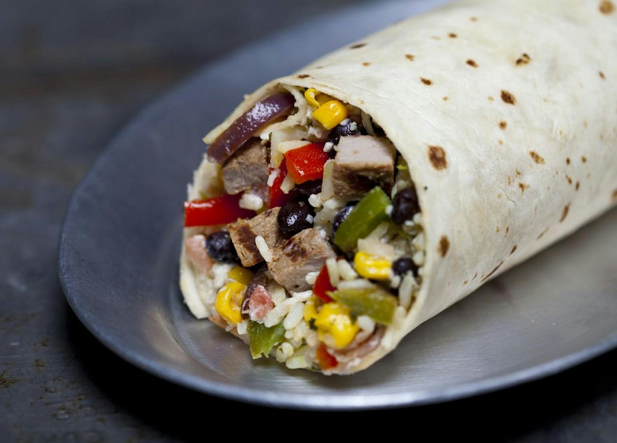 Burrito from Pancheros Mexican Grill.