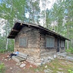 SIgurd Olson wanted to have a simple cabin that harkened to old-time cabins of the kind trappers and other woods people used. His cabin at Listening P