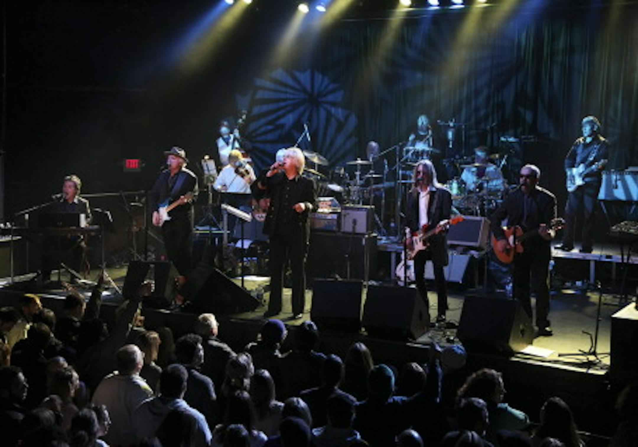 Curtiss A and his large Lennon ensemble last year at First Ave. / Photo by Tom Wallace