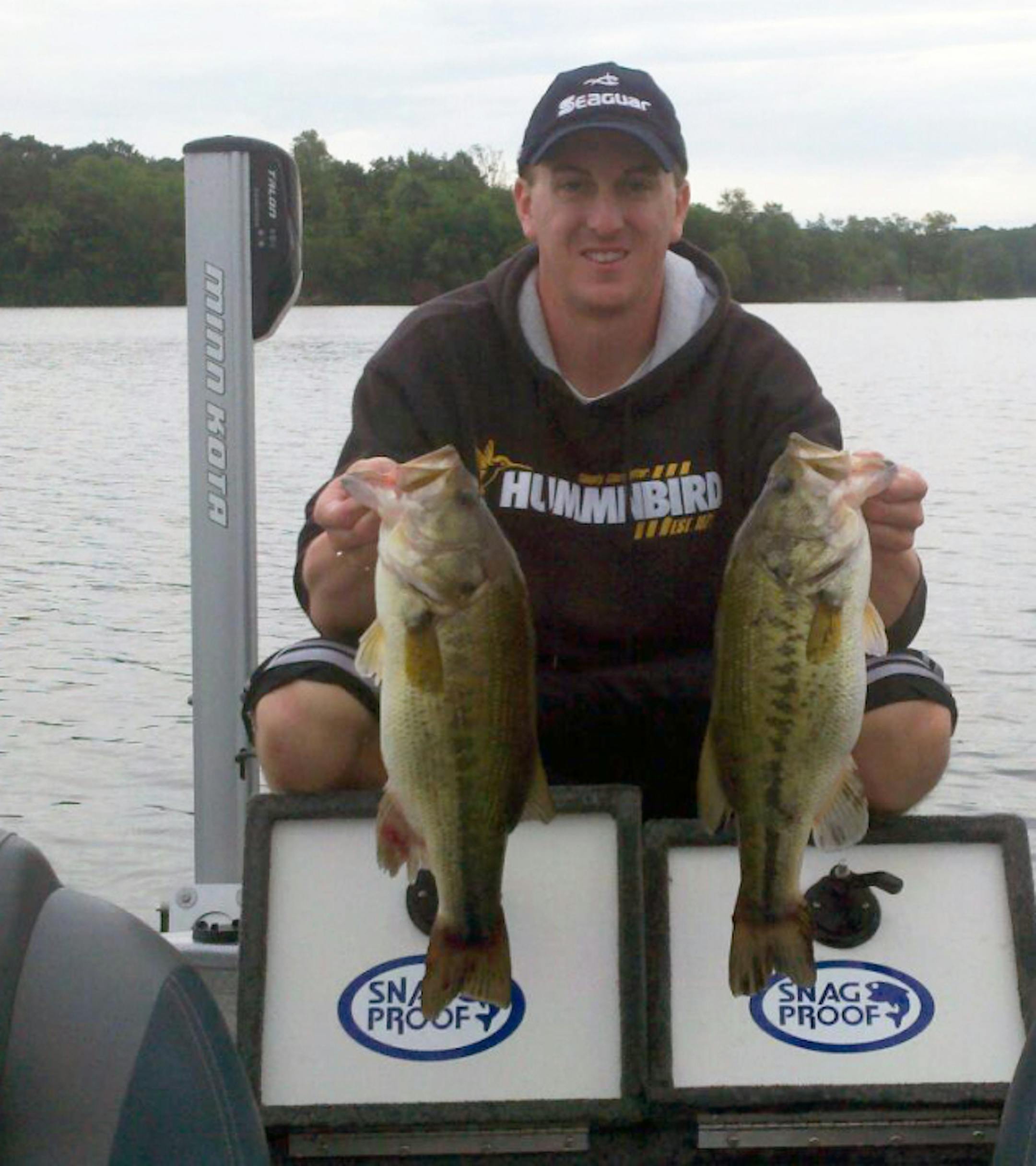 Here is a pair of good deep water bass.