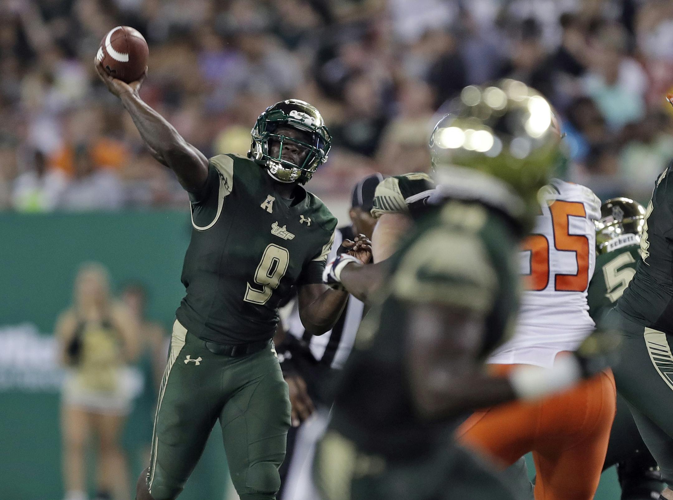 South Florida quarterback Quinton Flowers