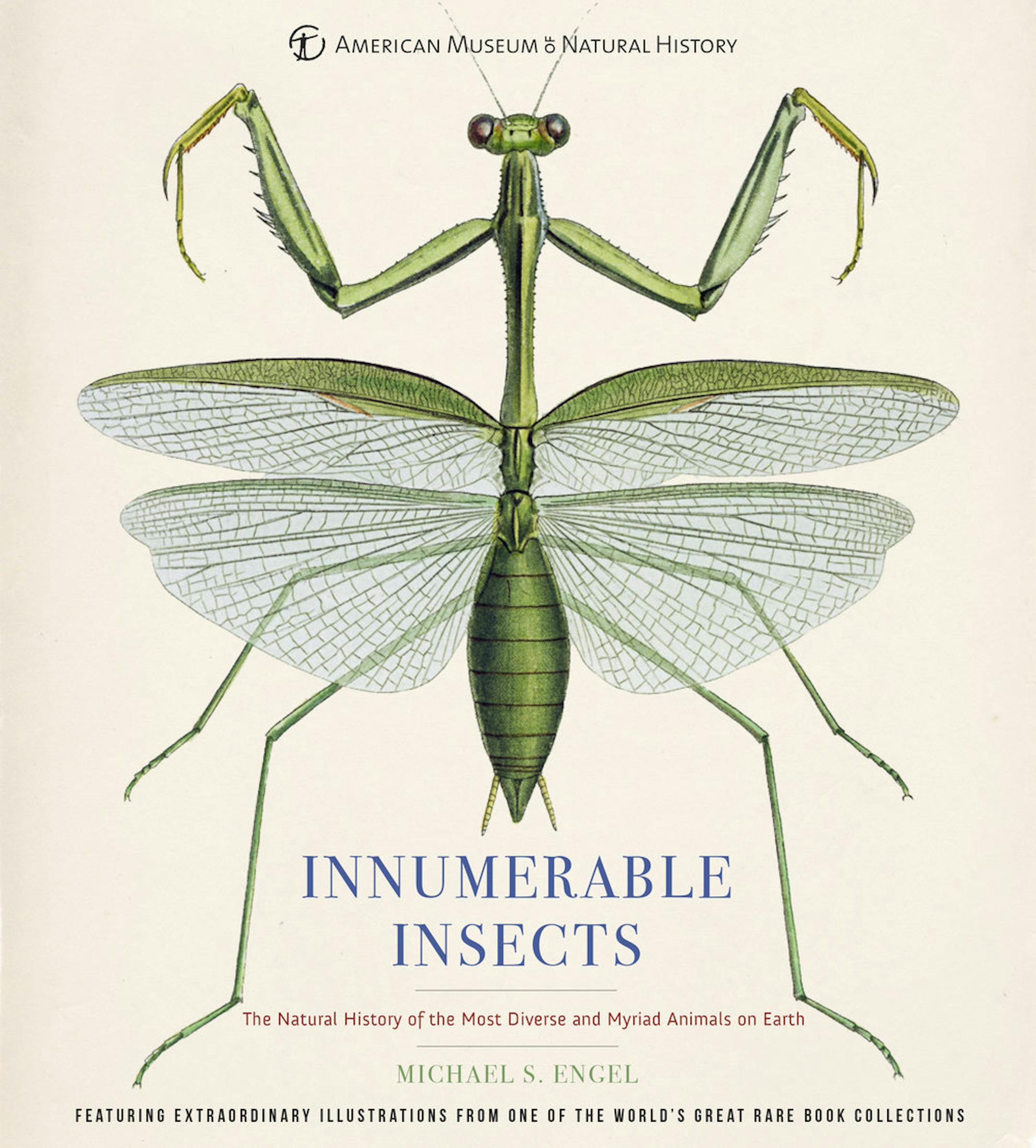 "Innumerable Insects: The Story of the Most Diverse and Myriad Animals on Earth" by Michael S. Engel (Sterling Publishing, 232 pages, $27.95)