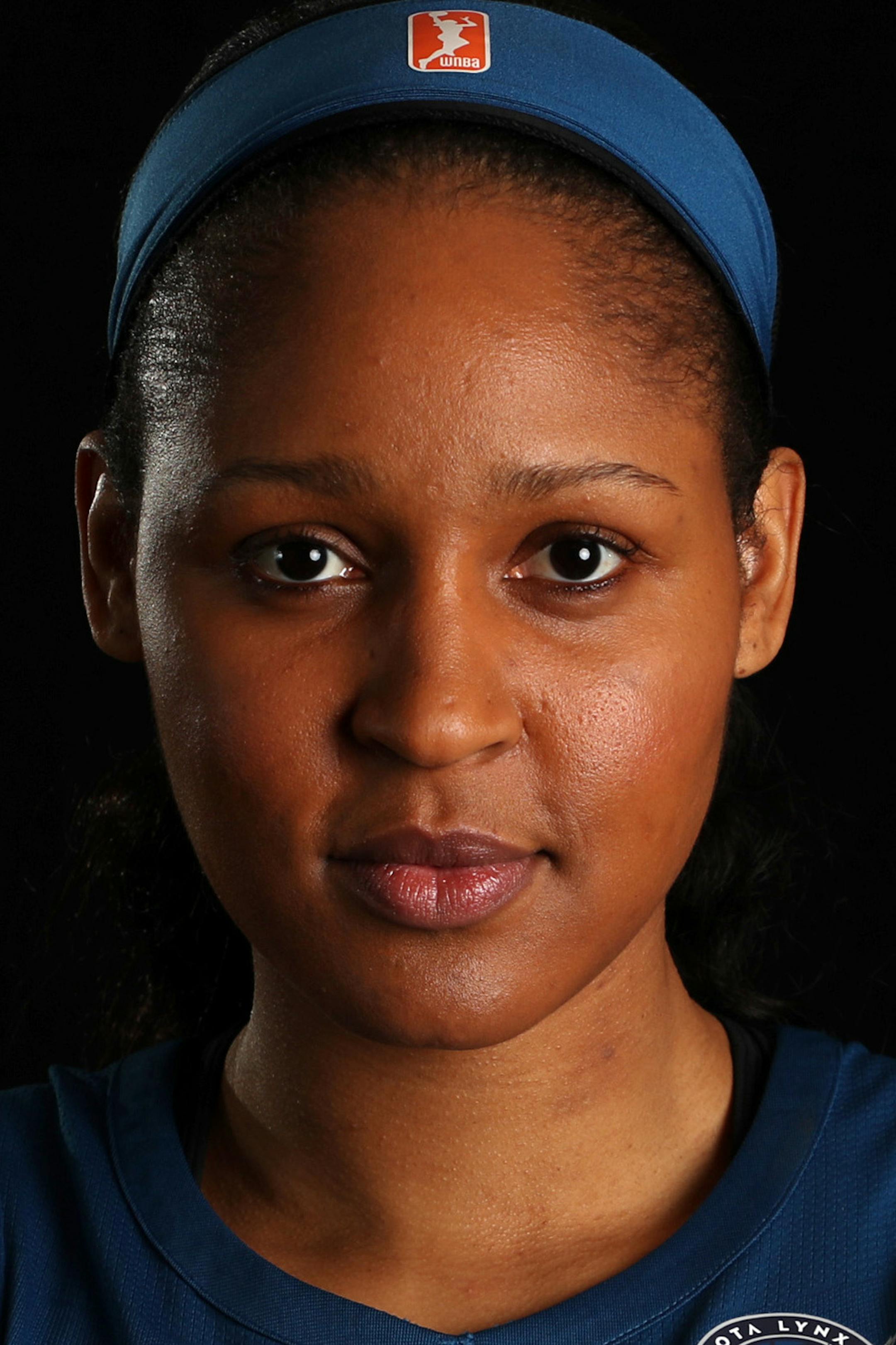 Minnesota Lynx forward Maya Moore (23). ] ANTHONY SOUFFLE ï anthony.souffle@startribune.com The Minnesota Lynx WNBA team held a media day Wednesday, May 16, 2018 at the Target Center in Minneapolis.