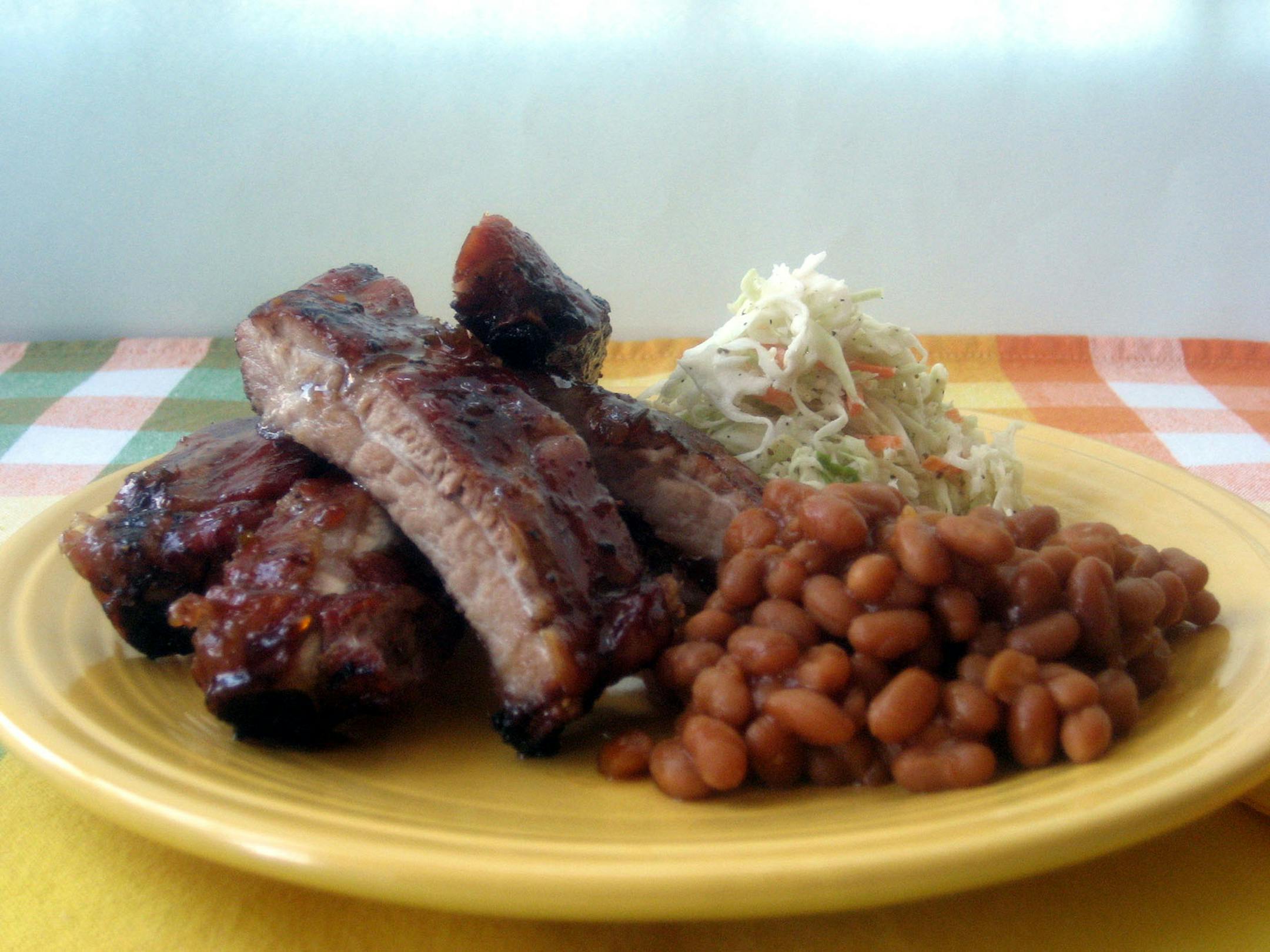 Coca-cola glazed baby back ribs