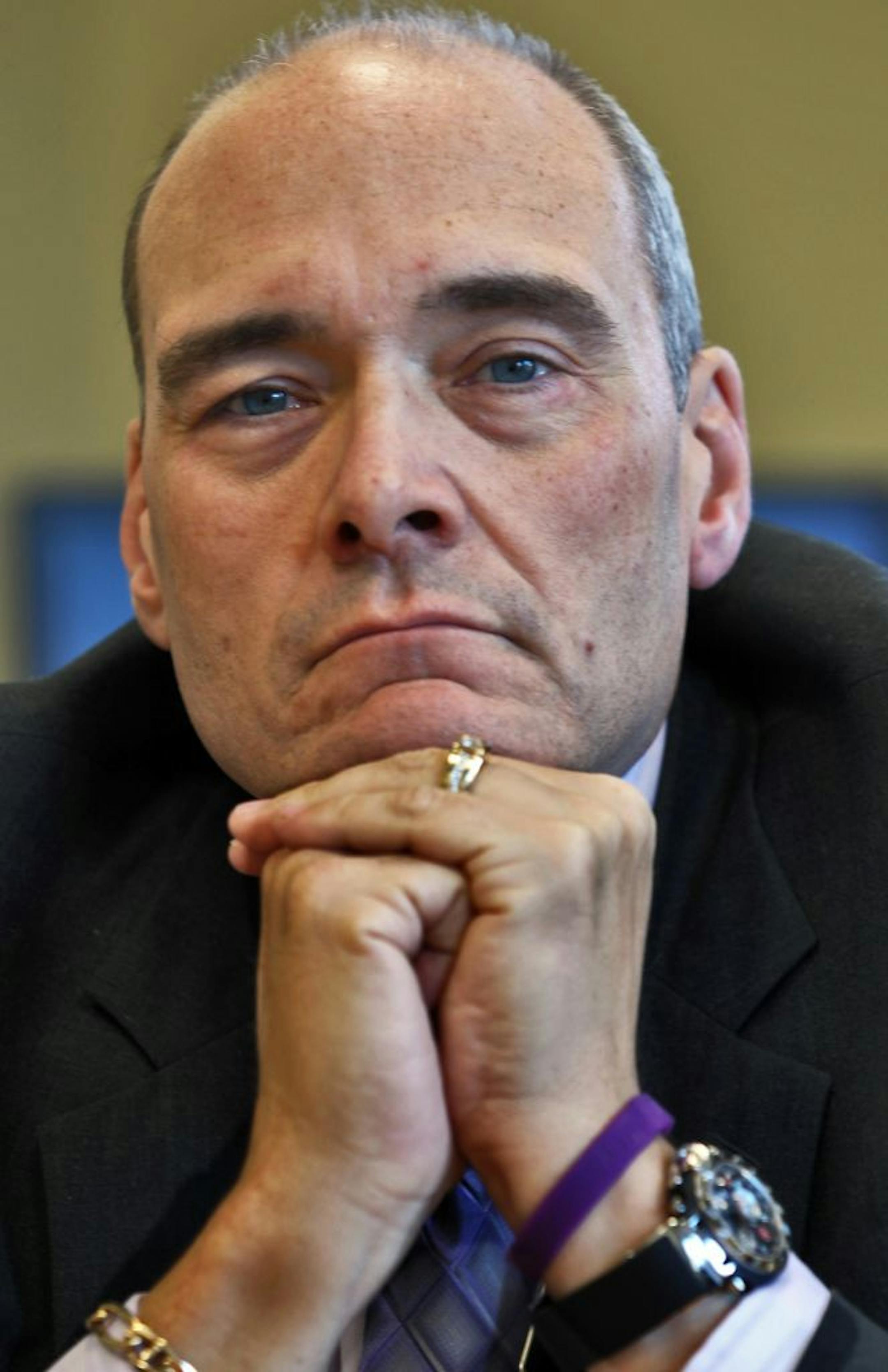 Former Ramsey County Councilman and current vice president at Anoka Technical Collge, David Jeffrey learned he had pancreatic cancer last Spring, but has beat the odds of surviving the disease after finishing chemotherapy last week.