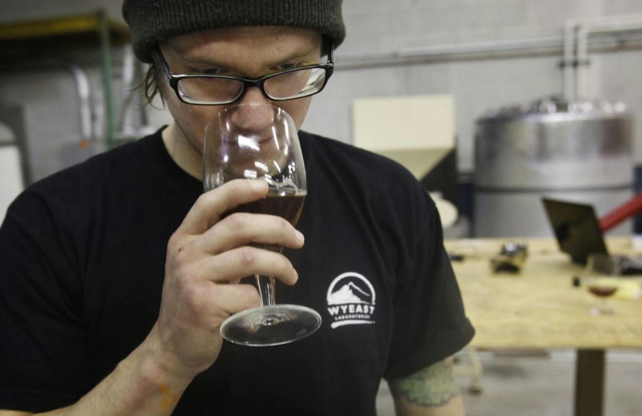 Harriet Brewing owner/brewer Jason Sowards.