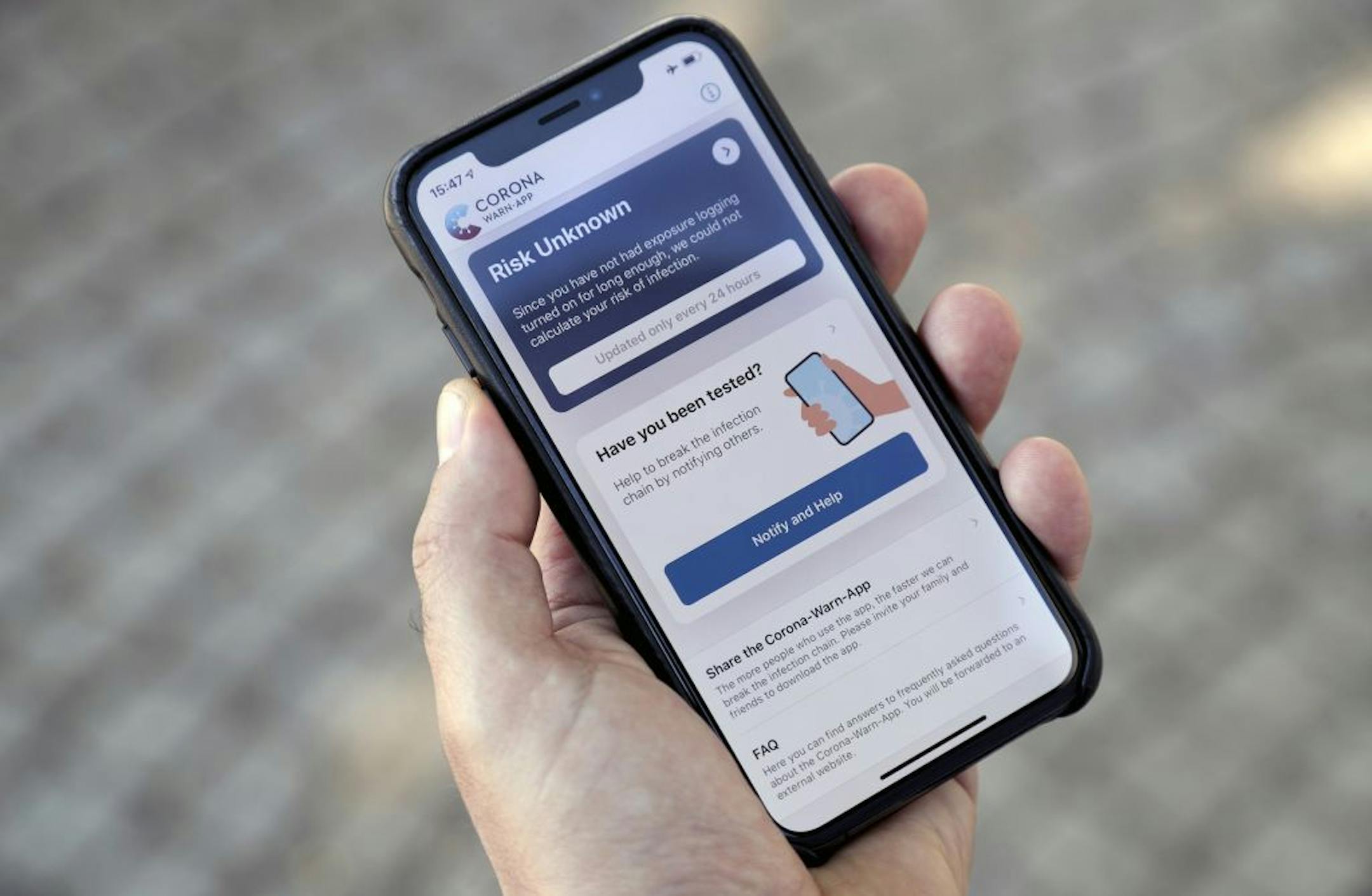 Germany unveiled a tracker app in mid-June, using platforms that Apple and Google collectively created and enabled on their mobile devices. But a survey this month in Germany showed that more than half of respondents either didn't have a phone or didn't want to use the tracking app.