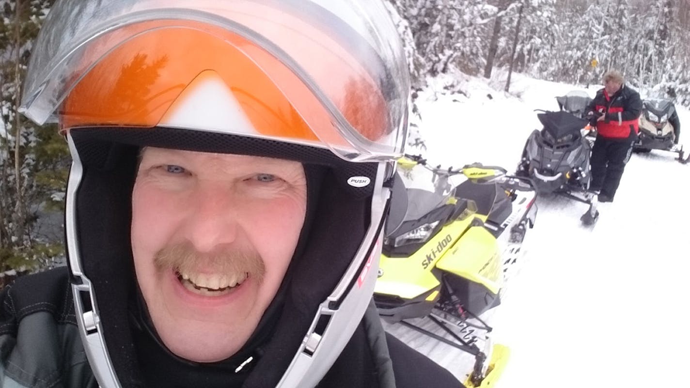 Eric Swenson, Minnesota United Snowmobilers Association.