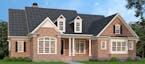 Home plan: traditional on the outside, contemporary on the inside. for 021217