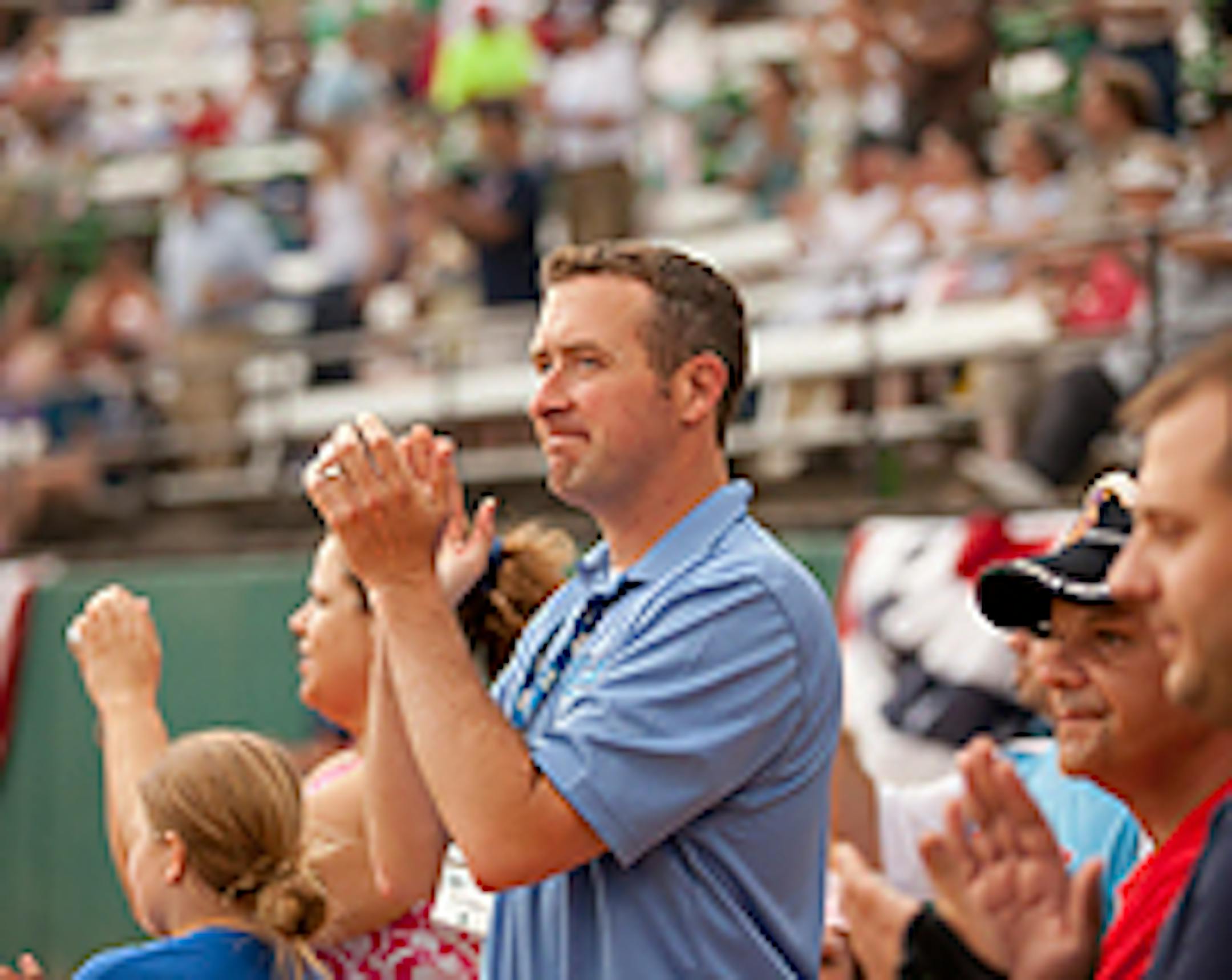 St. Paul Saints general manager Derek Sharrer