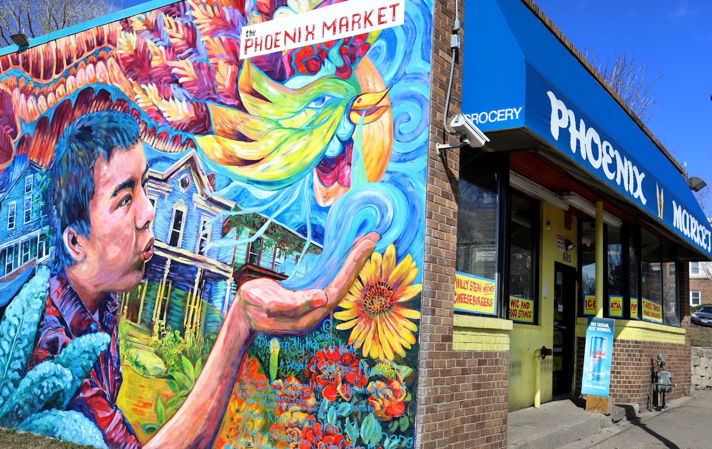 The Phoenix Market in the Dayton's Bluff neighborhood of St. Paul. "I want to keep this stocked because this is a neighborhood store," manager Tarig Mohamed said.