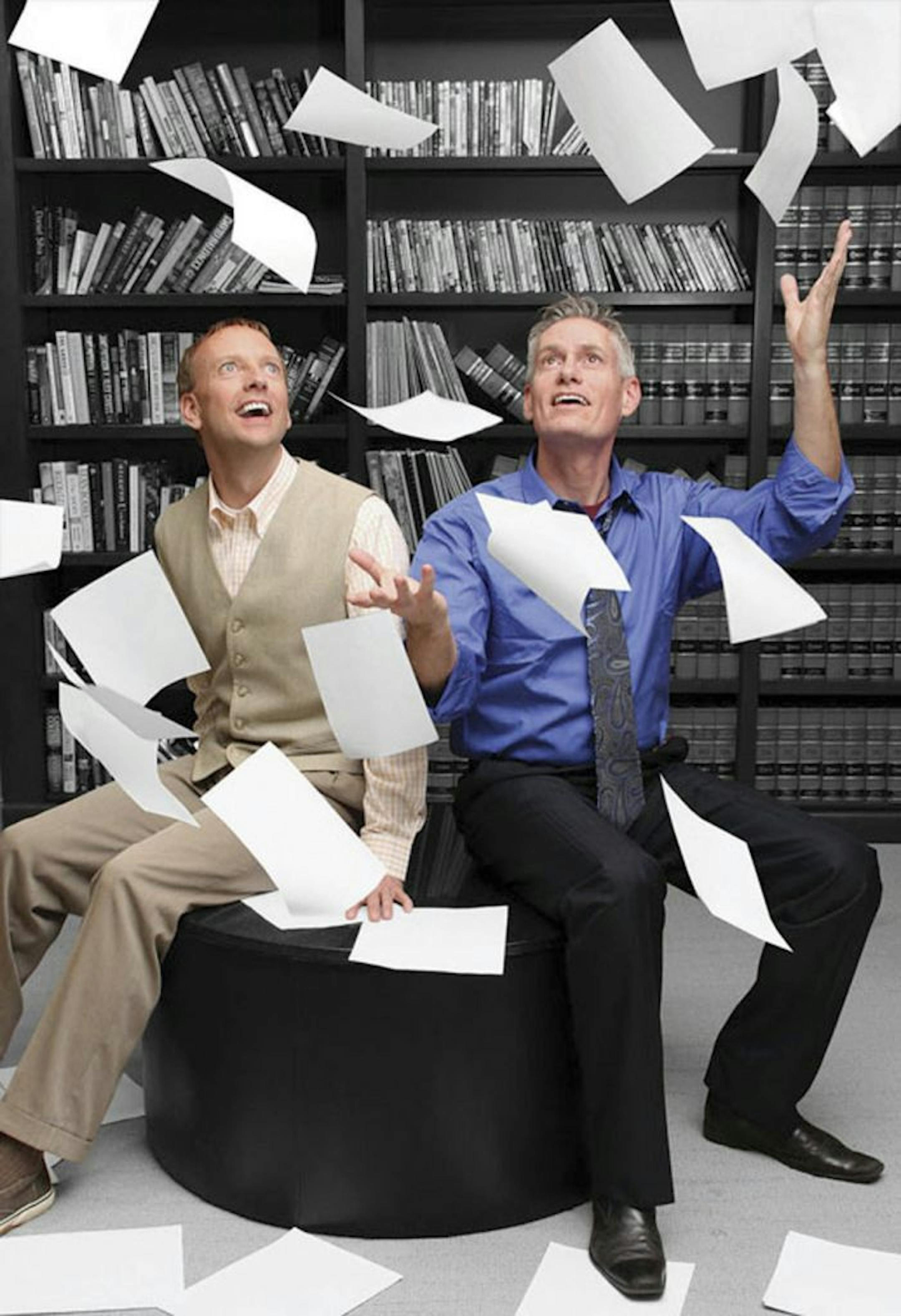 Kevin Hansen & Steven Meerdink in "The Story of My Life."Photo credit: Laurie Etchen.