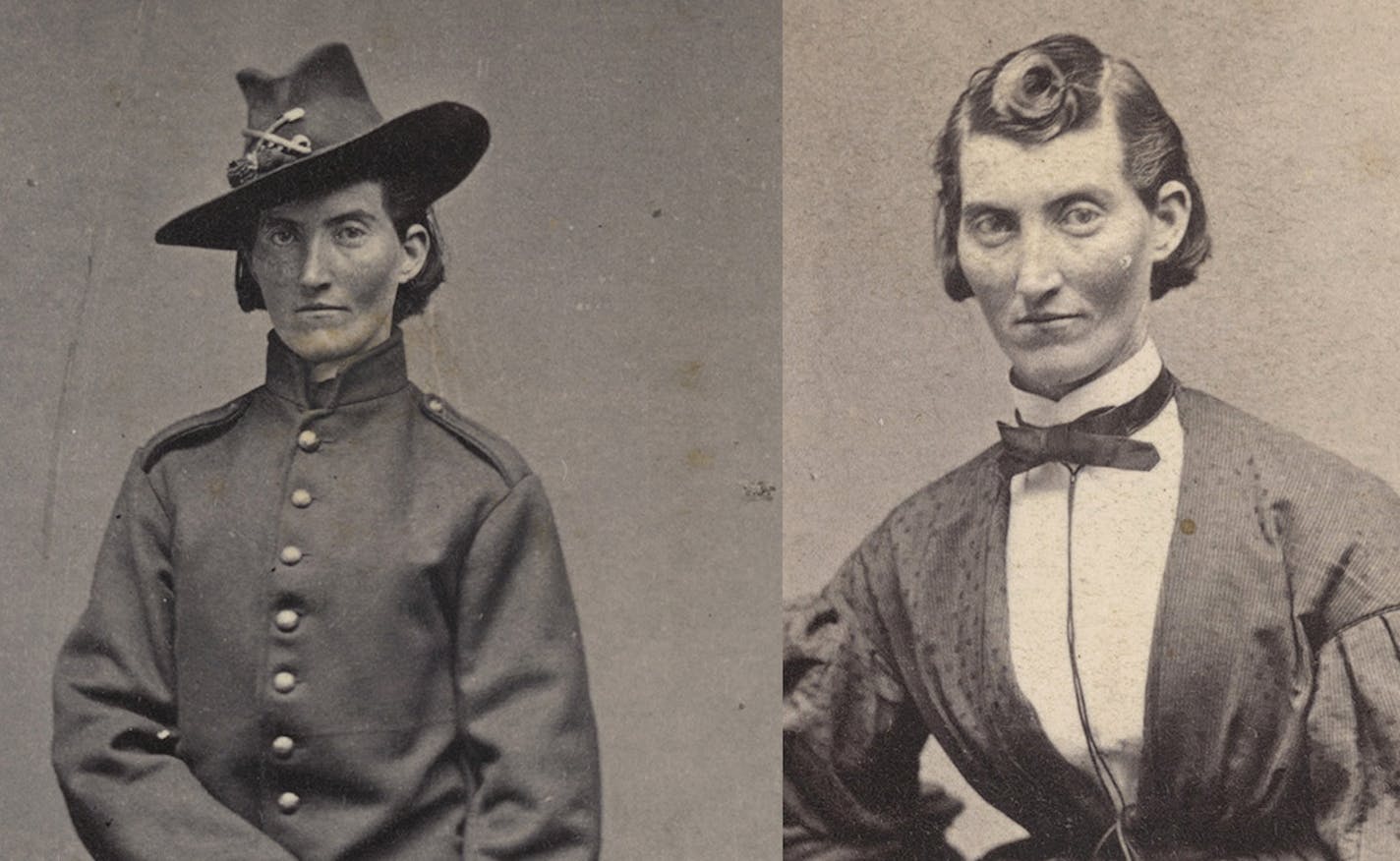 An estimated 400 women disguised themselves as soldiers during the war. These images from the Minnesota History Center&#x2019;s exhibit show Frances Clayton, who fought at the battle of Shiloh and Murfreesboro, where her husband was killed.