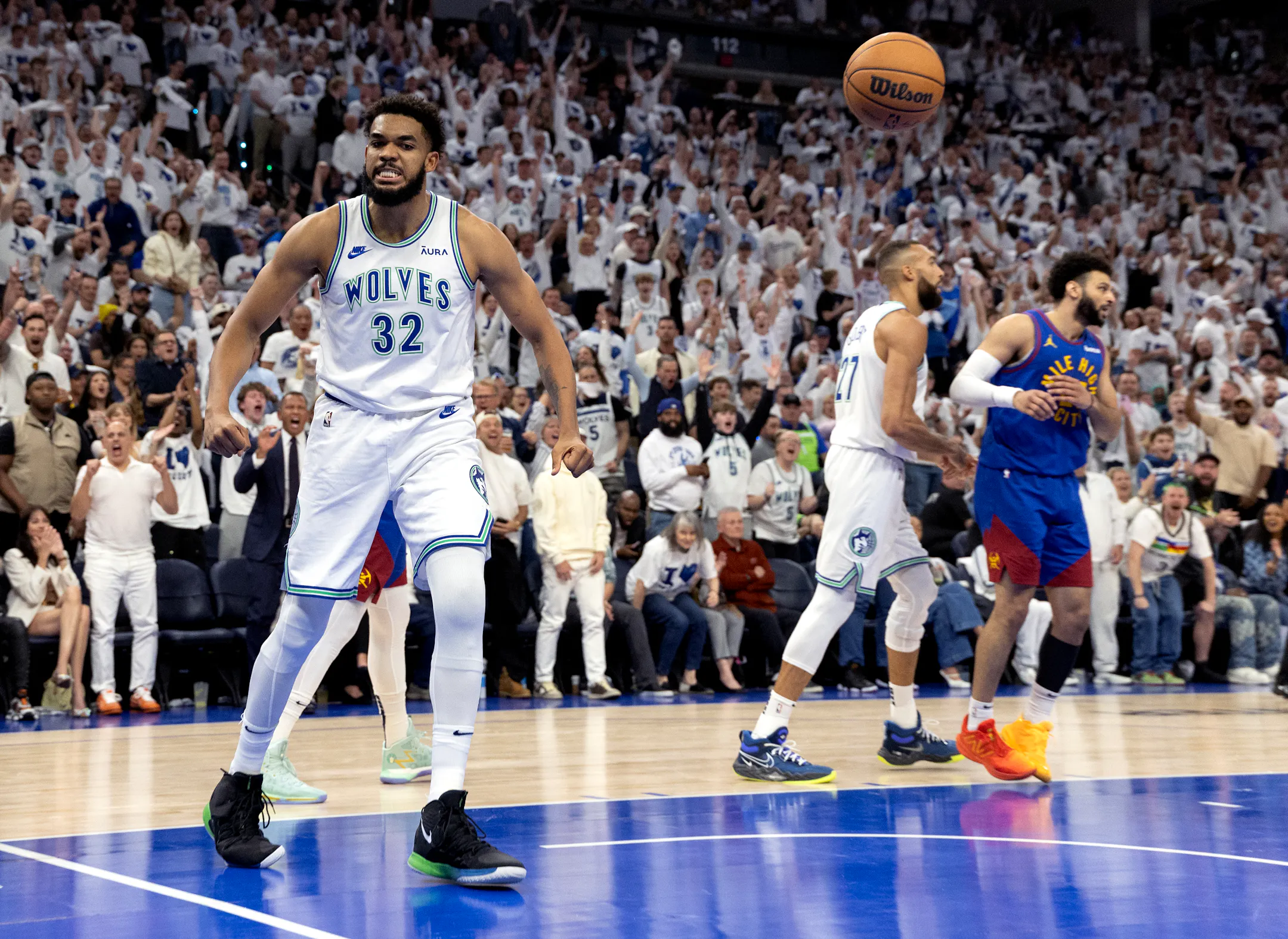 Timberwolves beat Nuggets by 45 points, set up Game 7 on Sunday
