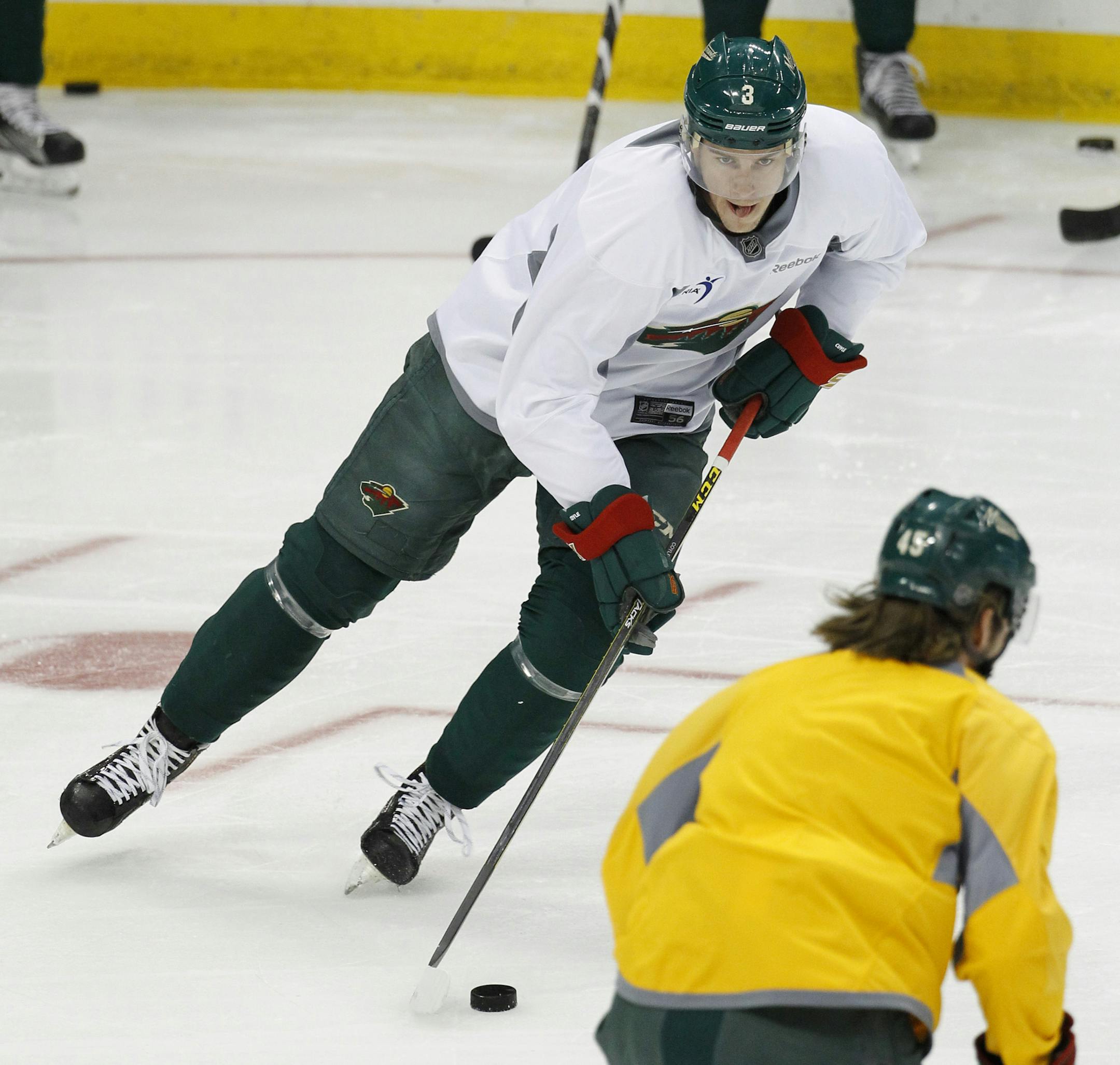 The Wild’s Charlie Coyle will try to carry momentum from his strong preseason — he has five assists in four games — into the regular season.