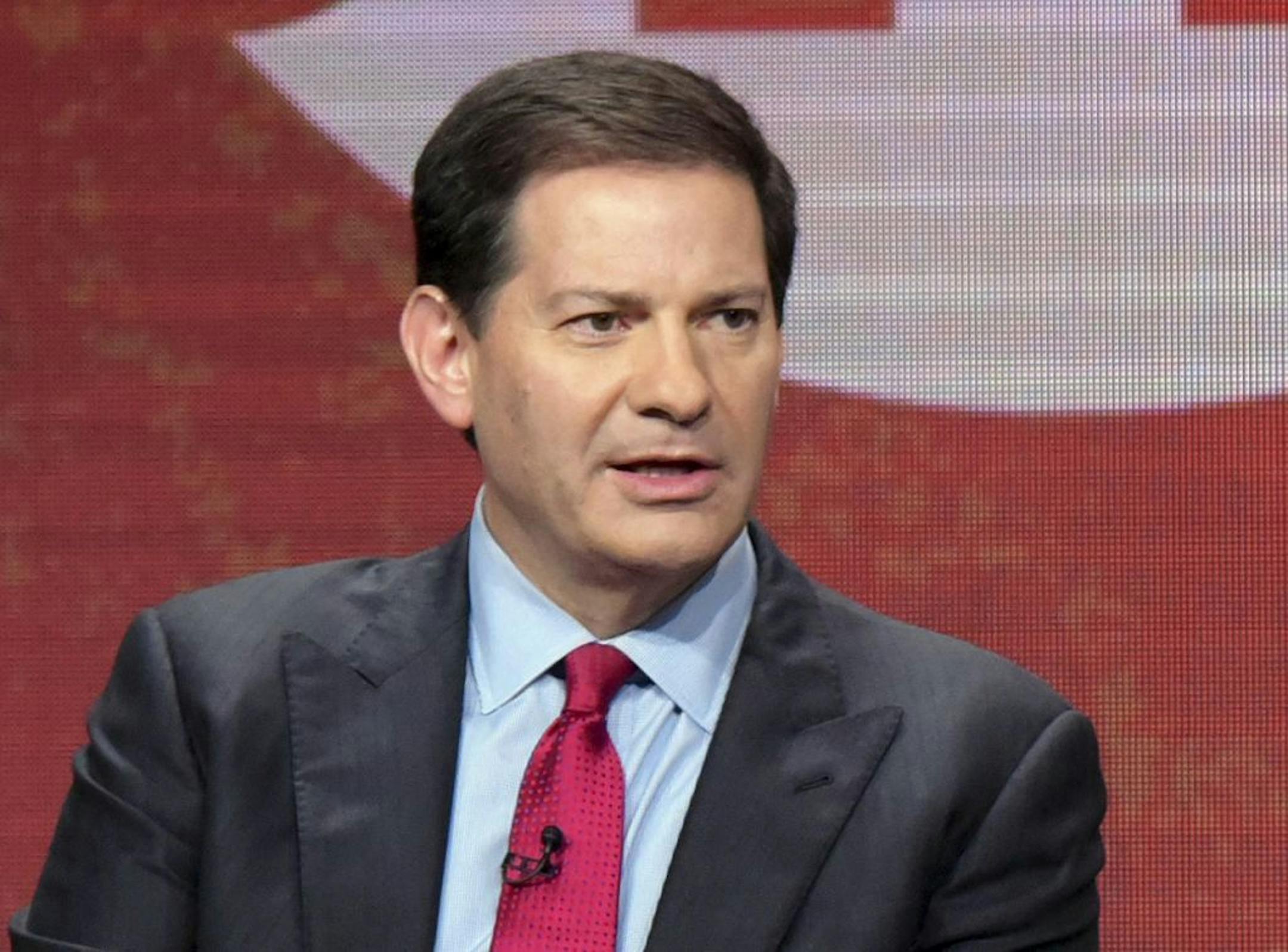 FILE - In this Aug. 11, 2016 file photo, author and producer Mark Halperin appears at the Showtime Critics Association summer press tour in Beverly Hills, Calif.