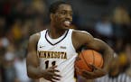 Gopher freshman Isaiah Washington during an exhibition game vs. UW-Green Bay, for hurricane relief for Puerto Rico at the Sports Pavilion Sunday Novem
