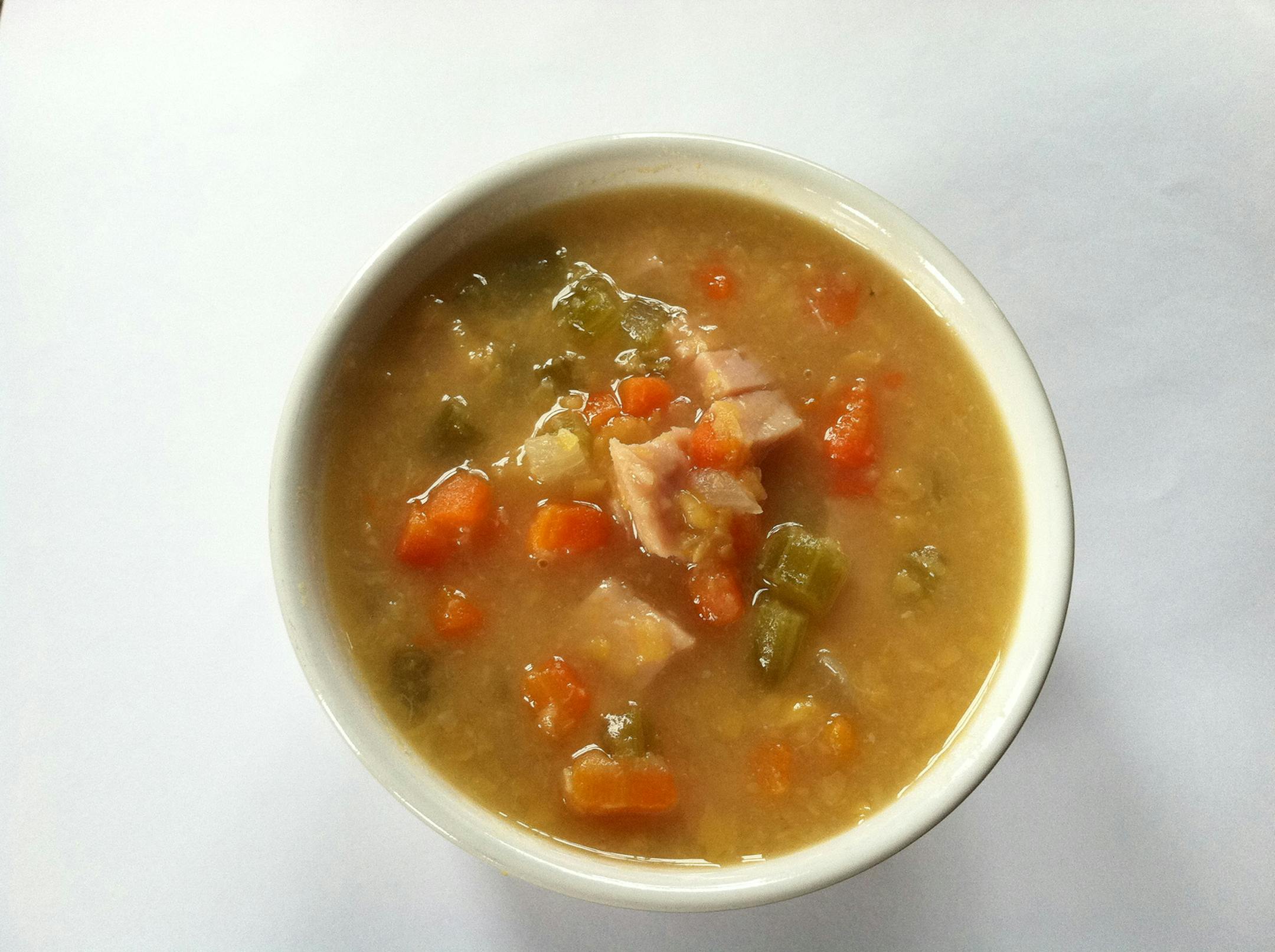 Split pea soup.