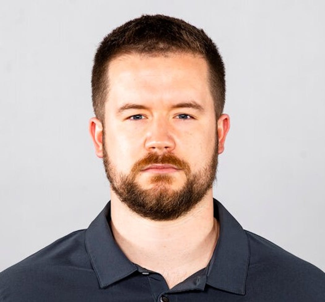 Vikings assistant coach Ryan Cordell