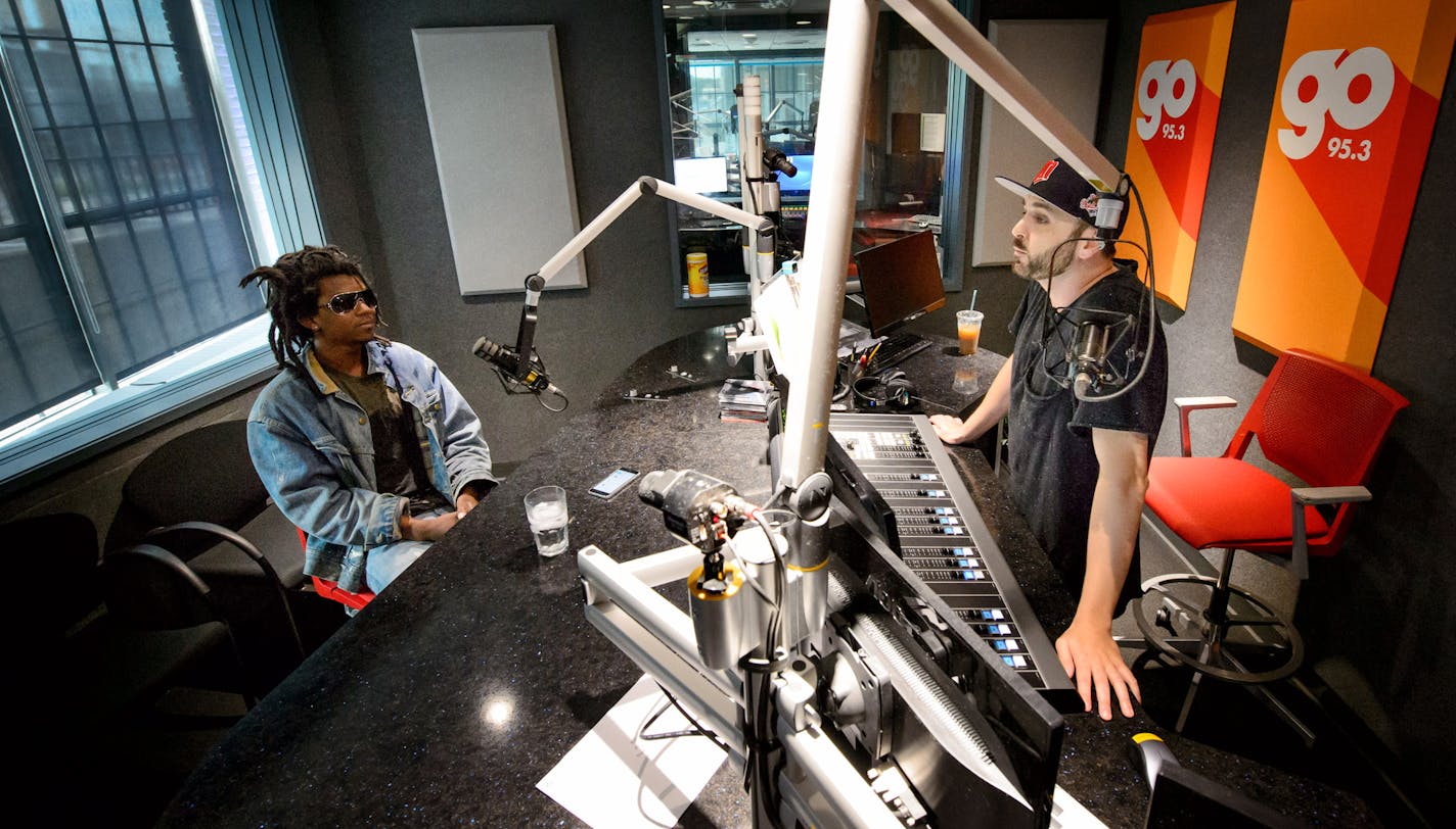 Peter Parker interviewed rapper deM atlaS in the Go 95.3 FM studios in Minneapolis less than a day after Philando Castile was shot by a police office and they talked a lot about it in the show. ] GLEN STUBBE * gstubbe@startribune.com Thursday, July 7, 2016 The hardest-working man in Twin Cities radio: Peter Parker is the only on-air personality at fledgling modern hip-hop station Go 95.3 FM, and he has singlehandedly turned it into an outlet people are taking seriously with his interviews and pr