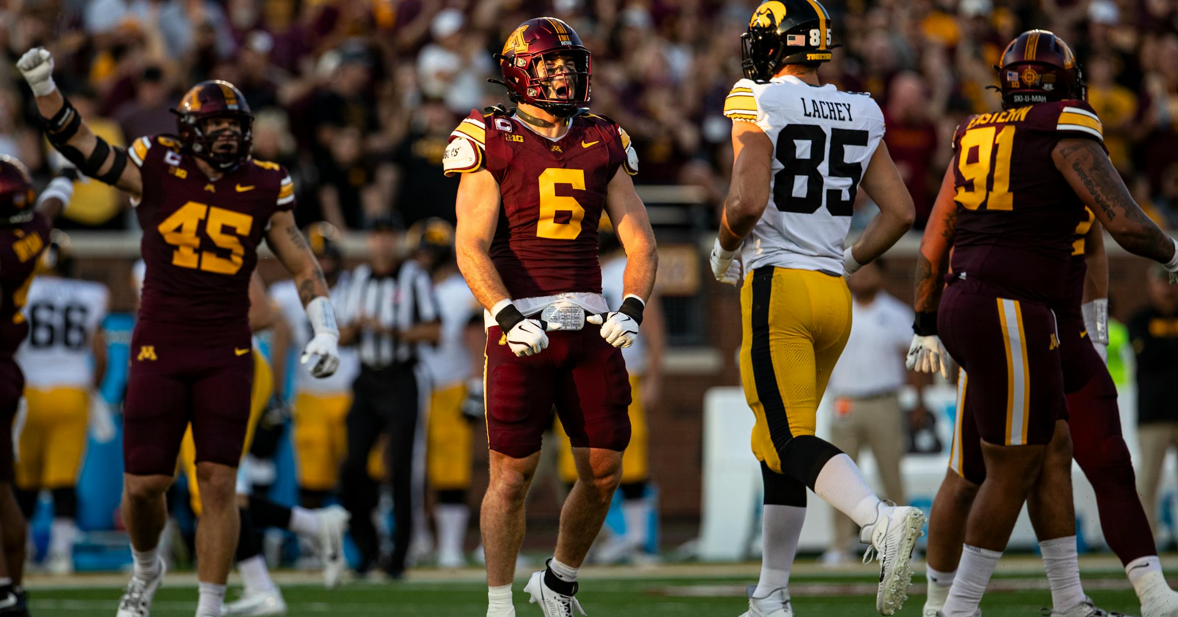 Gophers add tight end Drew Biber; linebacker Maverick Baranowski staying