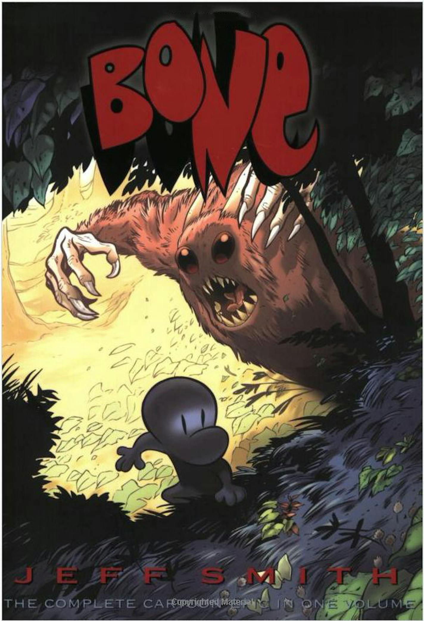 Bone graphic novel cover Jeff Smith