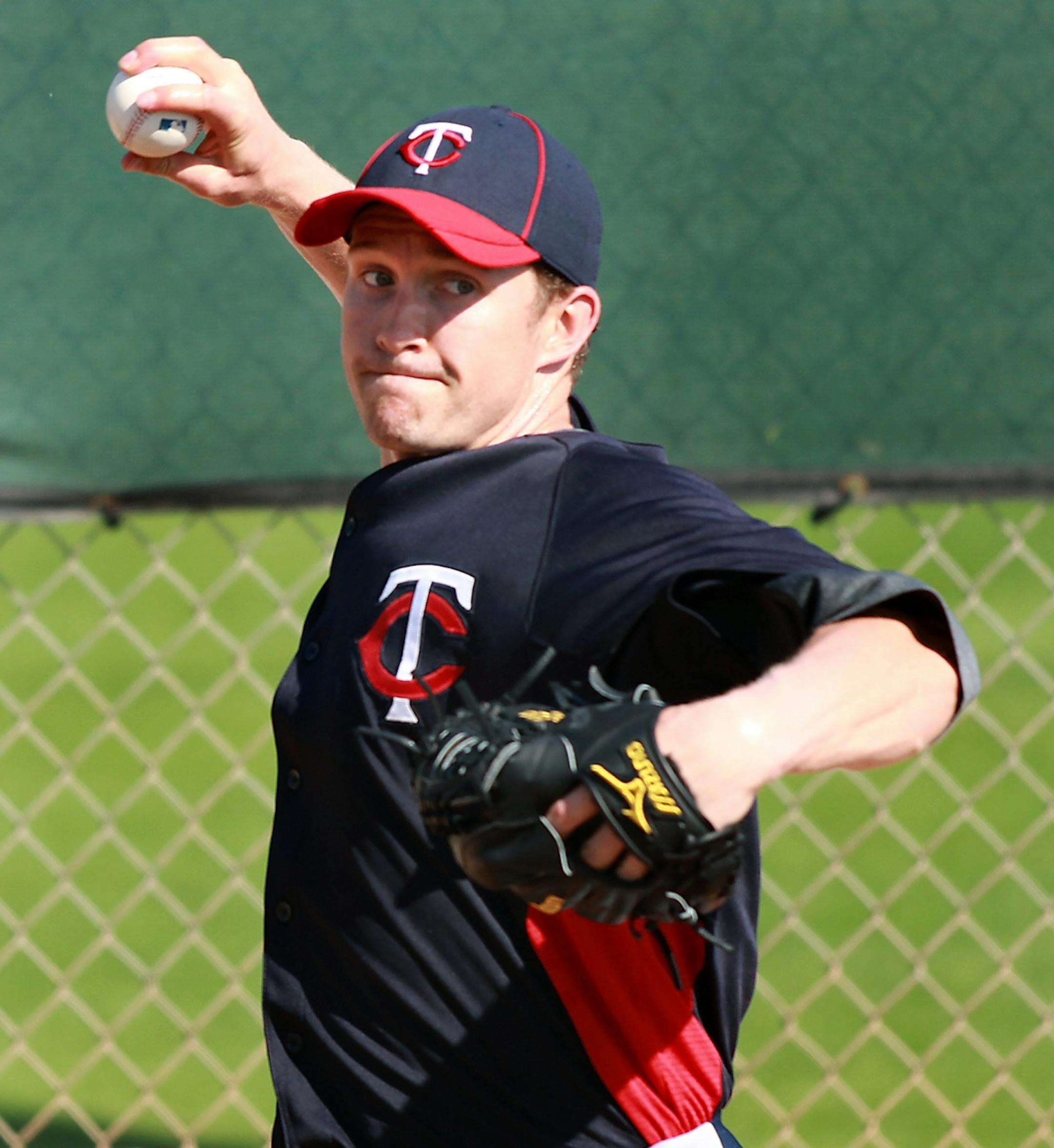 Twins righthander Scott Baker