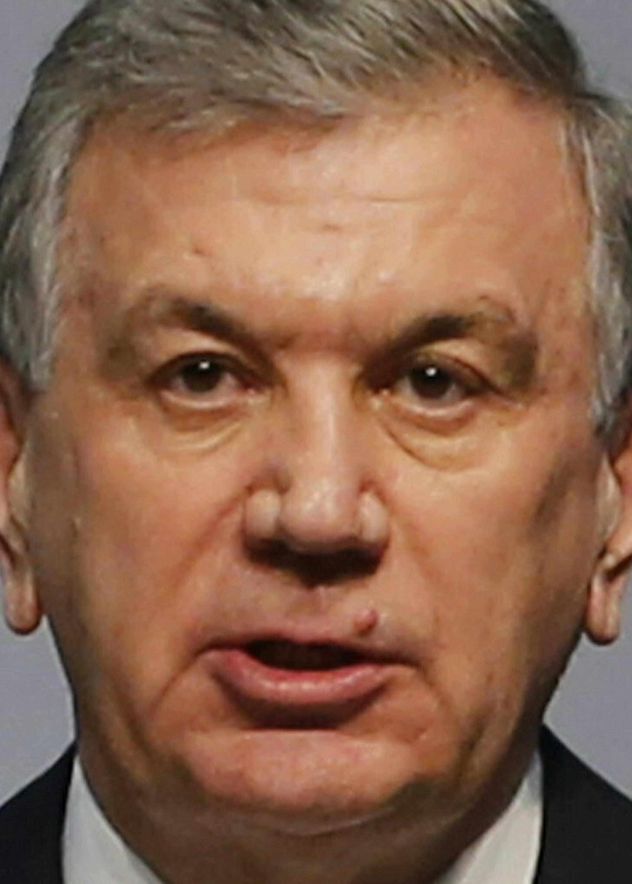 Uzbekistan President Shavkat Mirziyoyev speaks during the inauguration of the 9th Vibrant Gujarat Global Summit (VGGS) in Gandhinagar, India, Friday, Jan. 18, 2019. Over 20,000 national and international delegates are expected to attend the Summit in Gandhinagar between January 18 and 20. (AP Photo/Ajit Solanki) ORG XMIT: AMD102
