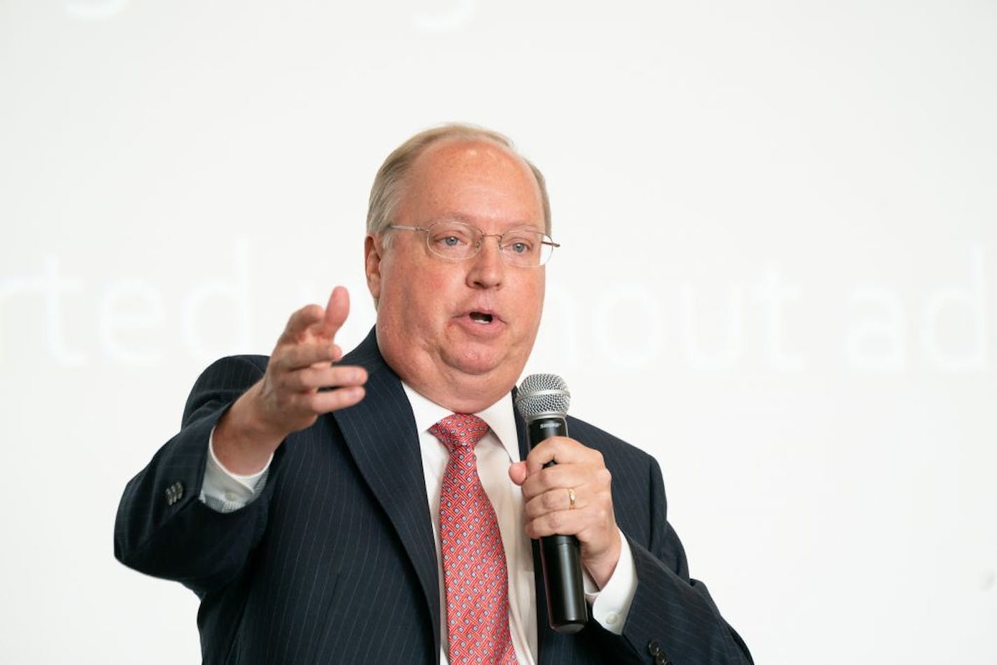 U.S. Rep. Jim Hagedorn held a town hall at Owatonna Middle School.