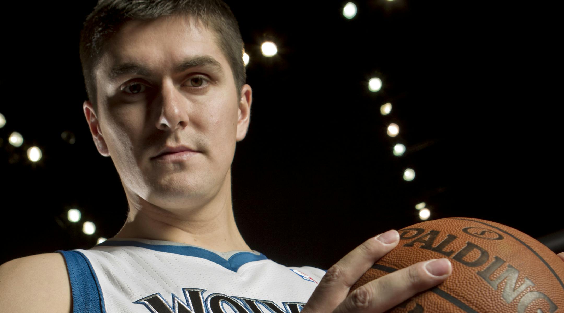 Minnesota Timberwolves Darko Milicic (31). ] CARLOS GONZALEZ cgonzalez@startribune.com, December 09, 2011, Minneapolis, Minn, Target Center, Minnesota Timberwolves, Media Day Portraits