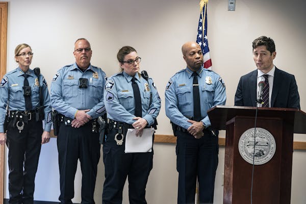 .] Concerned about police officer exhaustion and burnout, Minneapolis Mayor Jacob Frey, police ChiefMedariaArradondoand other leaders have formed a ta